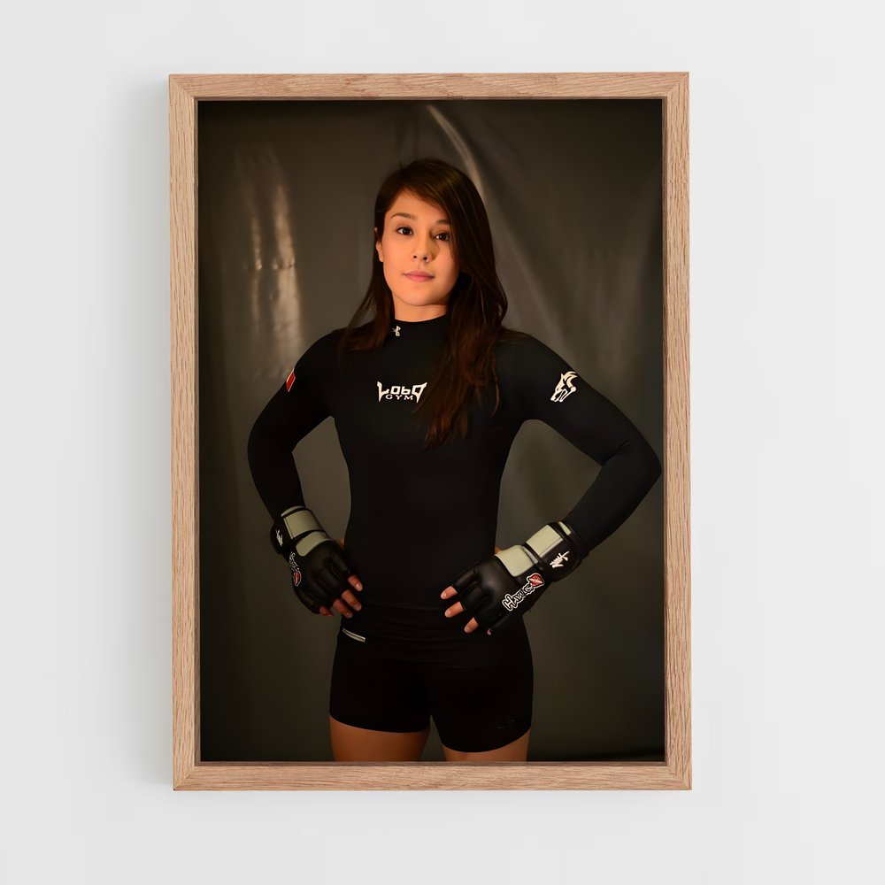 Poster Alexa de grasso – affiche MMA (vue 4)